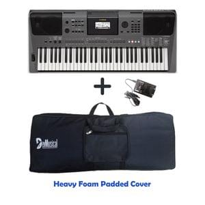 Yamaha PSR I500 Arranger Keyboard Combo Package with Bag, and Adaptor